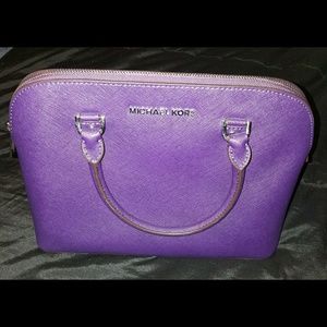 Purple Michael Kors Cindy Dome